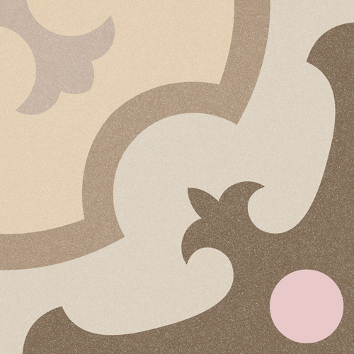 Плитка керамогранітна 1900 Ordal Beige 200x200x8 Vives - Зображення