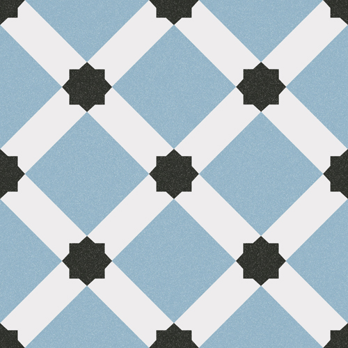 Плитка керамогранитная 1900 Palau Celeste 200x200x8 Vives - Зображення