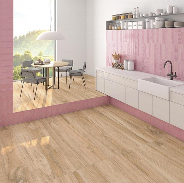 Плитка стінова Hanami Kaika Rosa 230x335x9,1 Vives - Зображення 342234-b6e9b.jpg