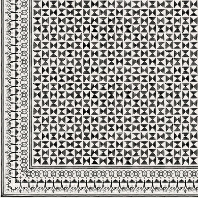 Плитка керамогранитная Bellaria-3 Sombra декор 200x200x8 Vives - Зображення 342324-206cb.jpg