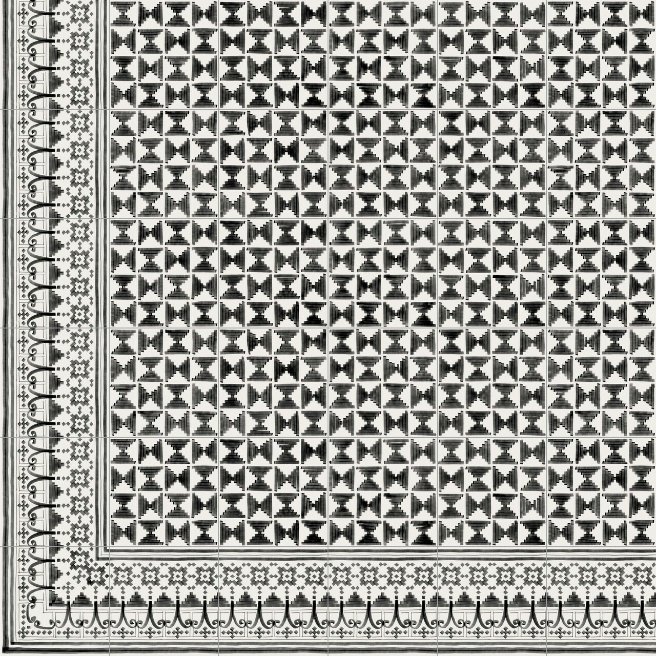 Плитка керамогранітна Paix Sombra 200x200x8 Vives - Зображення 342329-11042.jpg
