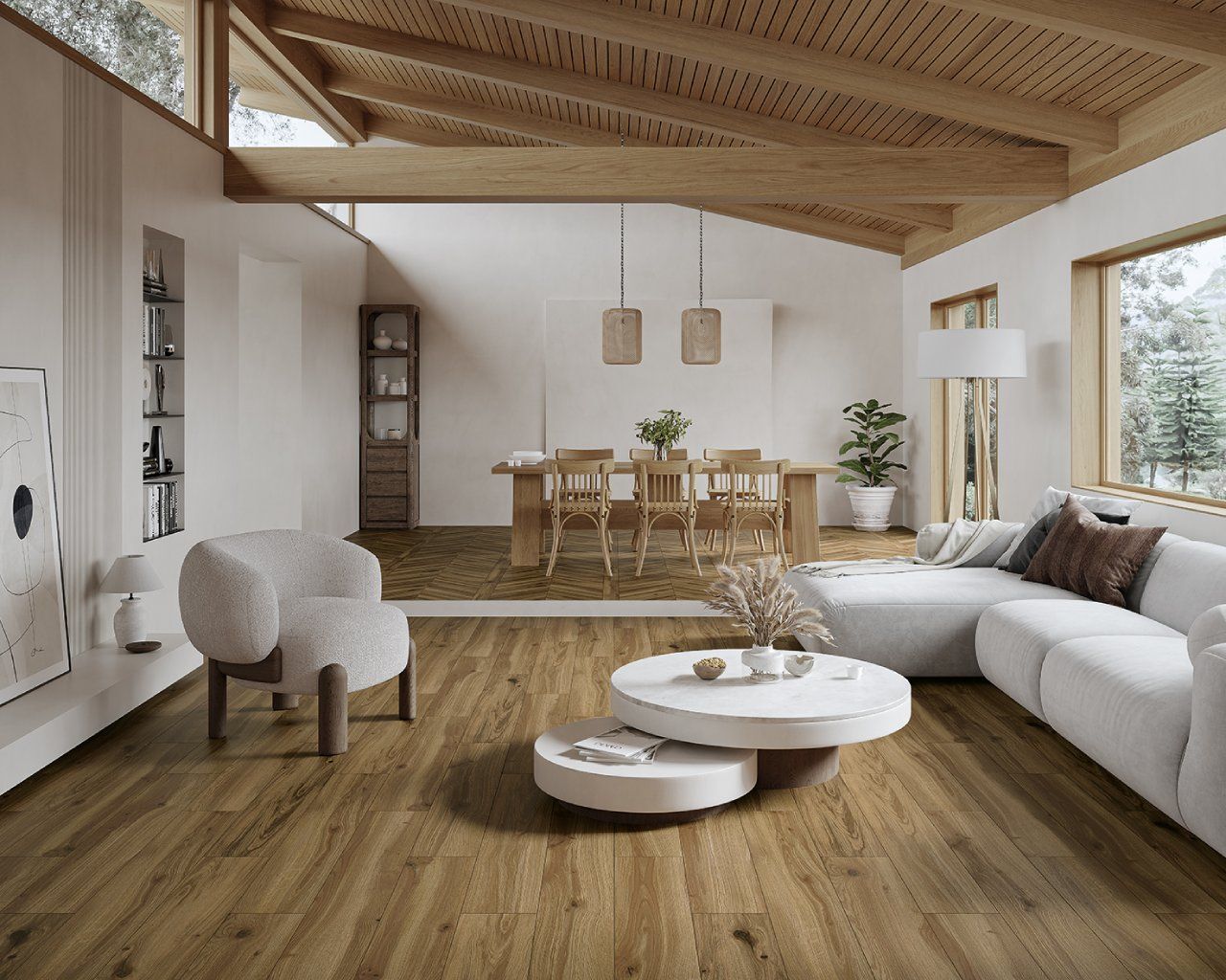 Плитка керамогранітна Freeland Chocolate RECT 198x1198x9 Paradyz - Зображення 34282709-c7077.jpg