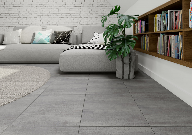 Плитка керамогранитная G412 Graphite 420×420x7 Cersanit - Зображення 345d4-cersanit-g412-graphite.jpg
