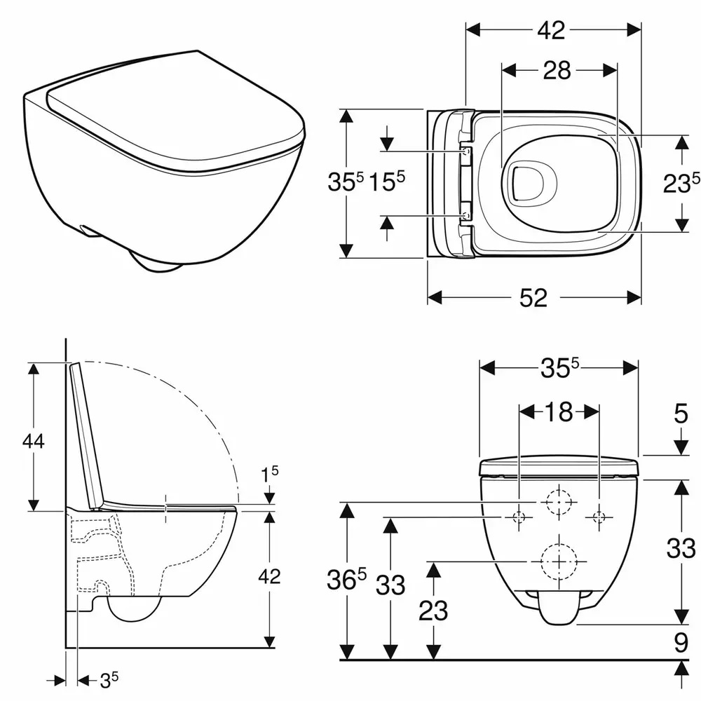 Унітаз підвісний воронкоподібний з кришкою soft-close Modo Rimless 502.827.00.1 Geberit - Зображення 34602979-70728.jpg