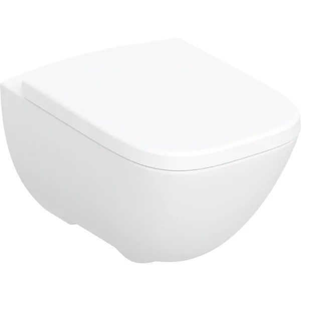 Унітаз підвісний воронкоподібний з кришкою soft-close Modo Rimless 502.827.00.1 Geberit - Зображення