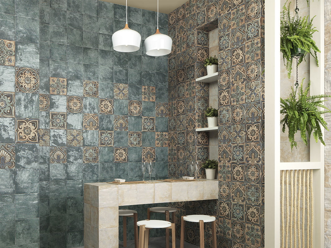 Плитка настенная Mandala Green 200x200x8 Mainzu - Зображення 351254-7664d.jpg