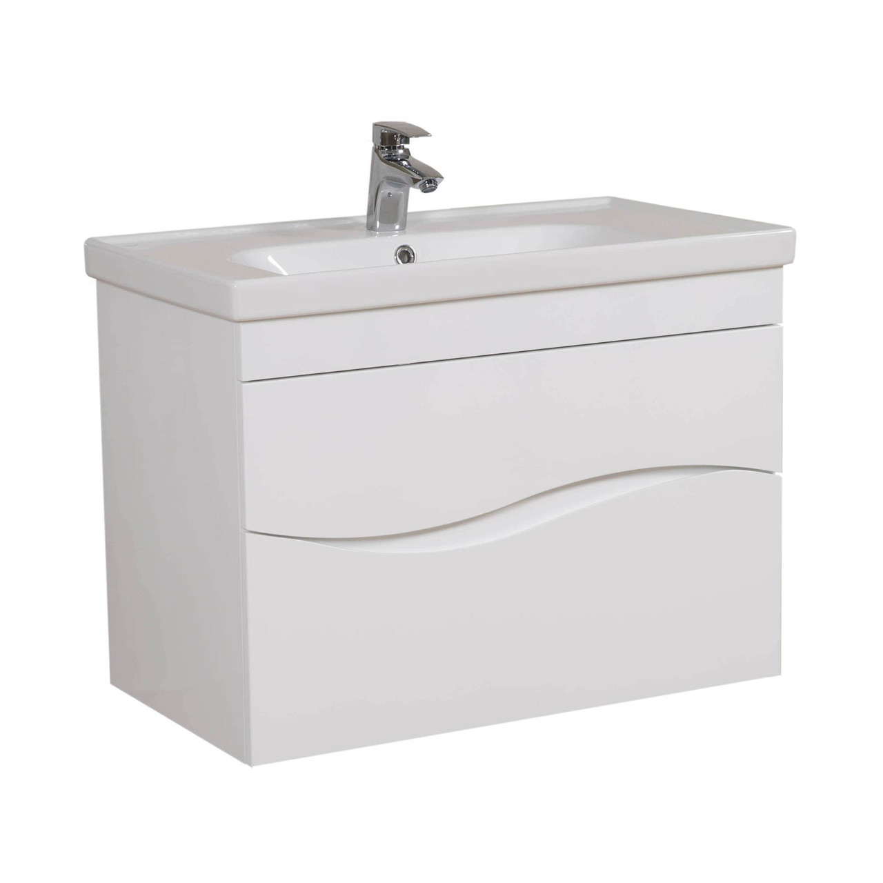 Шафка з умивальником підвісна Альфа Frame 100, Аква Родос - Зображення 355184-701a5.jpg