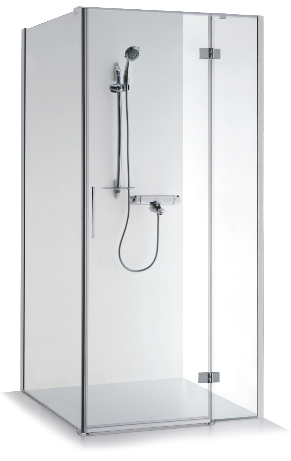 Душова кабіна квадратна Nina Plus R 90х90 Chrome BRASTA - Зображення 36390528-9e060.png