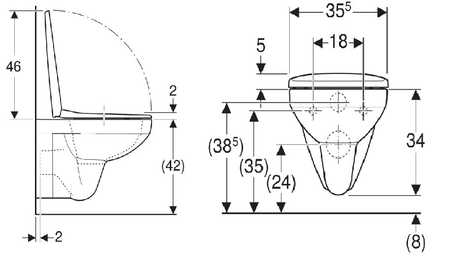 Унітаз підвісний воронкоподібний з кришкою soft-close Selnova Square 501.961.00.1 Geberit - Зображення 37017738-fb141.jpg