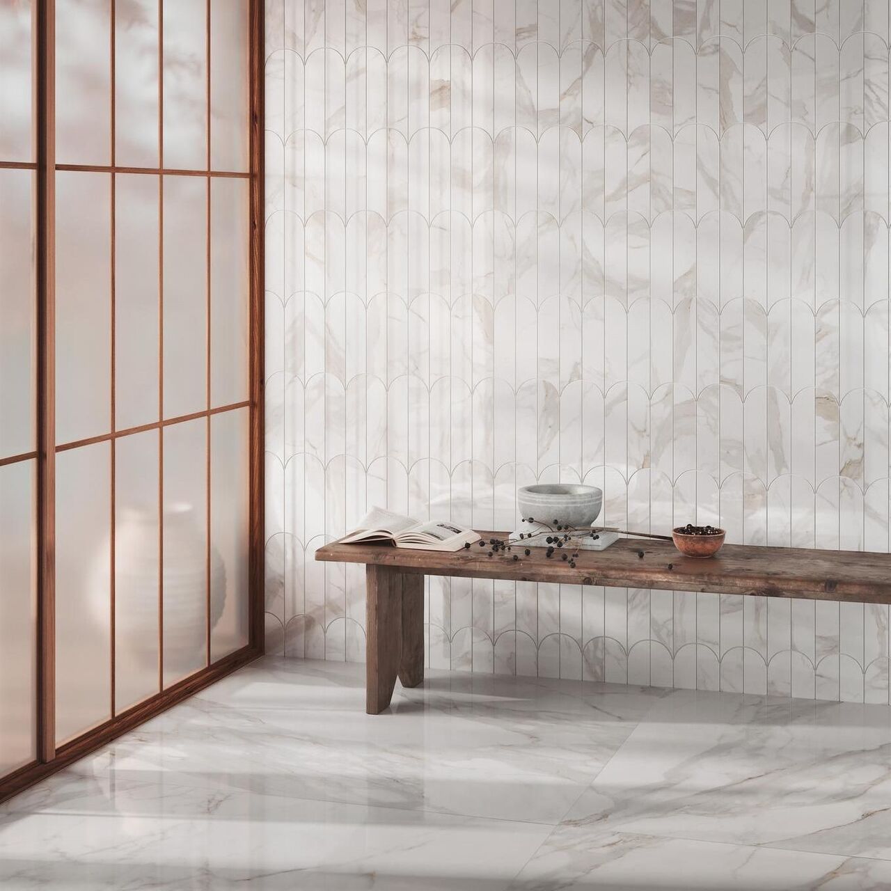 Плитка керамогранітна R8SF Incanto Calacatta Nobile 600x1200 Ragno - Зображення 3750277-469e7.jpg