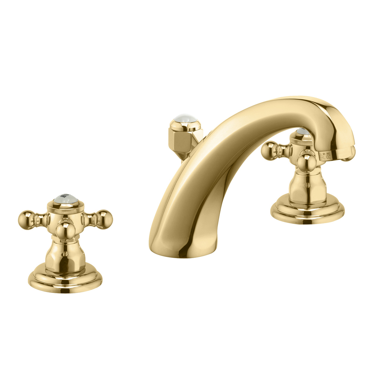 Змішувач для умивальника DN 15 Adlon (510434520) золотий, Kludi - Зображення