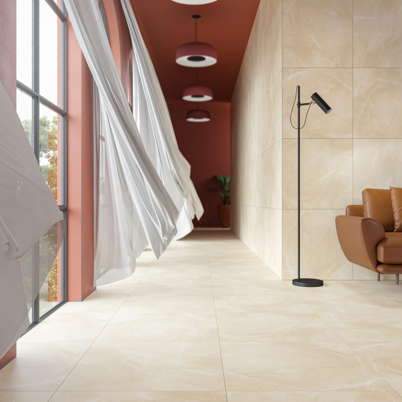 Плитка керамогранітна Castellon Темно-бежевий 600x600x8 Intercerama - Зображення 3776391-b1d12.jpg