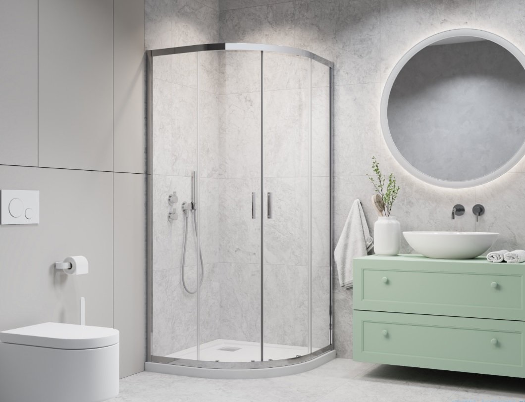 Душова кабіна напівкругла Alienta A 90x90 10229090-01-01 RADAWAY - Зображення 3776459-5eb37.jpg