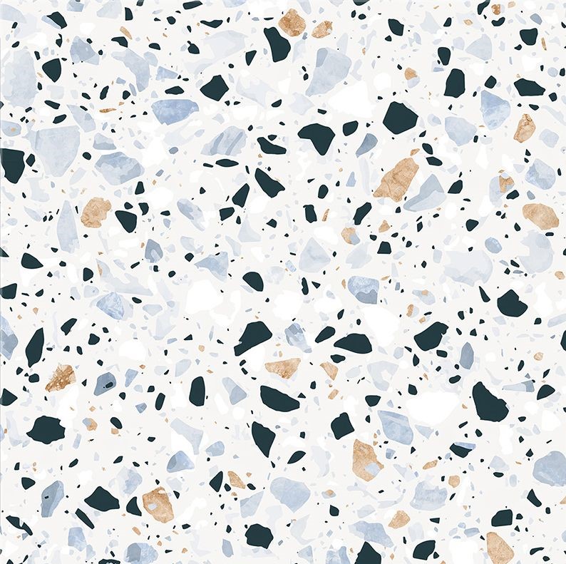 Плитка керамогранітна Frammenti Сірий 600x600x8 Intercerama - Зображення