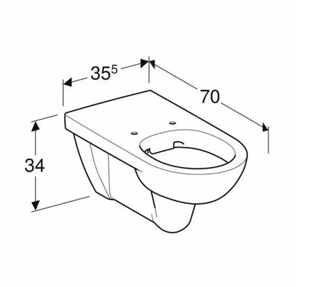 Унитаз подвесной Selnova Comfort безбарьерное решение 501.046.00.7 Geberit - Зображення 37880722-7b2fe.jpg