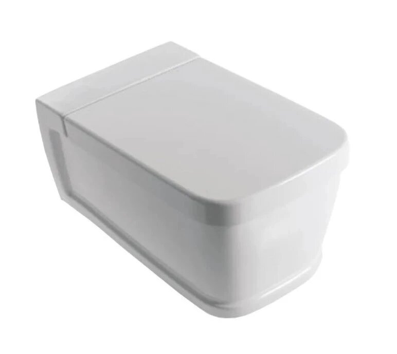 Унітаз підвісний Opera Quadra з кришкою soft close OPVSQCPVOPQF CIELO - Зображення