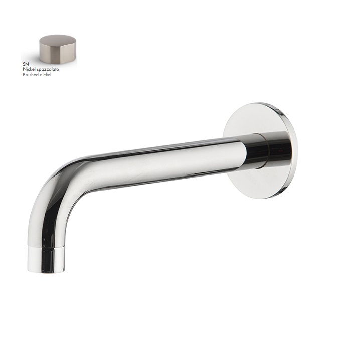 Вилив для ванни Wellness Brushed nickel F2929SN Fima - Зображення