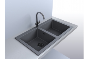 Кухонна мийка WESTEROS Grey, MIRAGGIO - Зображення 386_g-1.jpg