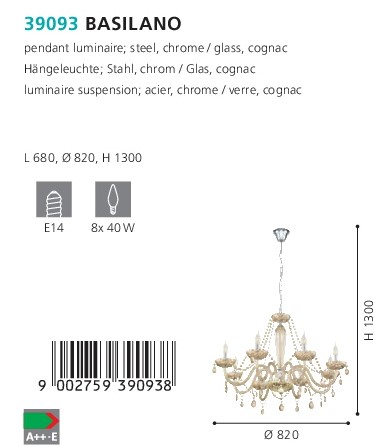Люстра BASILANO (39093), EGLO - Зображення 39093--.jpg