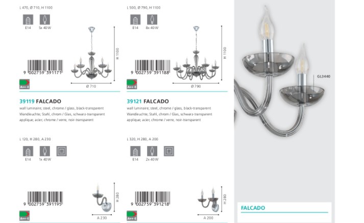 Бра FALCADO (39119), EGLO - Зображення 39119--.jpg