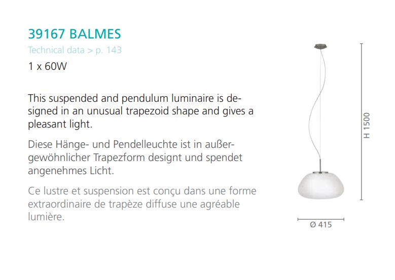 Люстра PIEDALE NICKEL-OPAL (39167), EGLO - Зображення 39167--.jpg