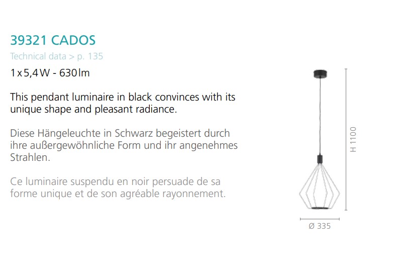 Люстра CADOS LED (39321), EGLO - Зображення 39321--.jpg