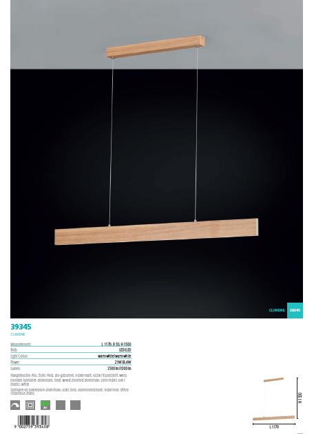 Люстра CLIMENE LED (39345), EGLO - Зображення 39345-.jpg