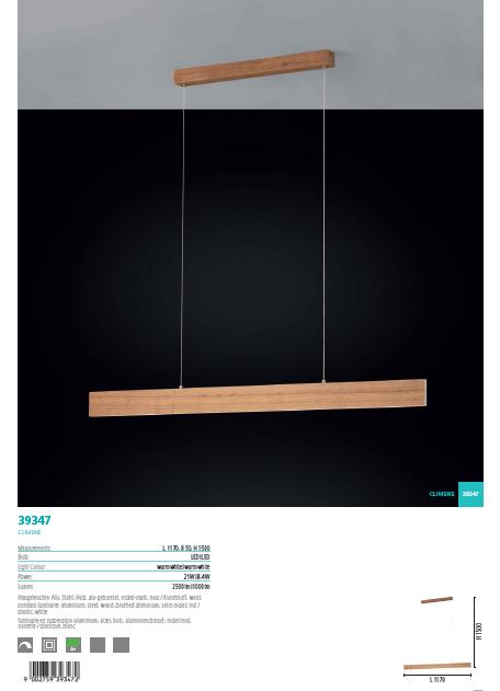 Люстра CLIMENE LED (39347), EGLO - Зображення 39347-.jpg