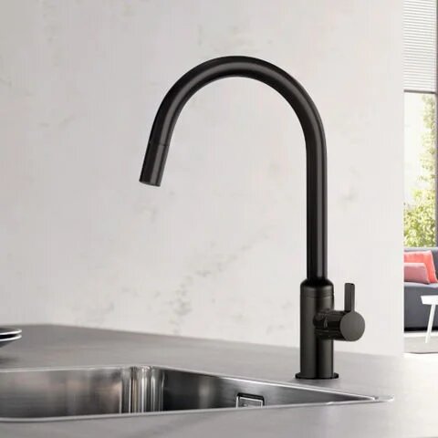 Змішувач для кухні DN 15 Bingo Star XS (468033978) чорний Kludi - Зображення 3940588-b6bb0.jpg