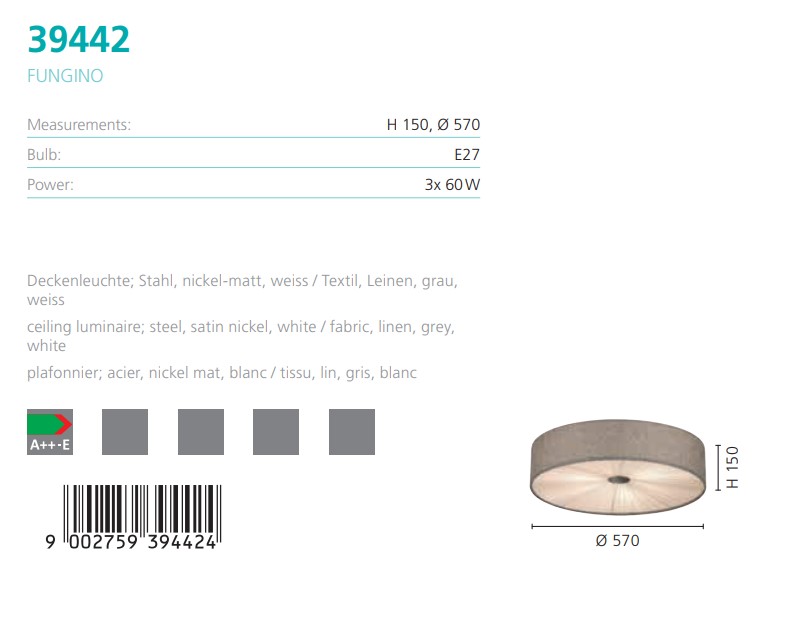 Світильник FUNGINO (39442), EGLO - Зображення 39442--.jpg