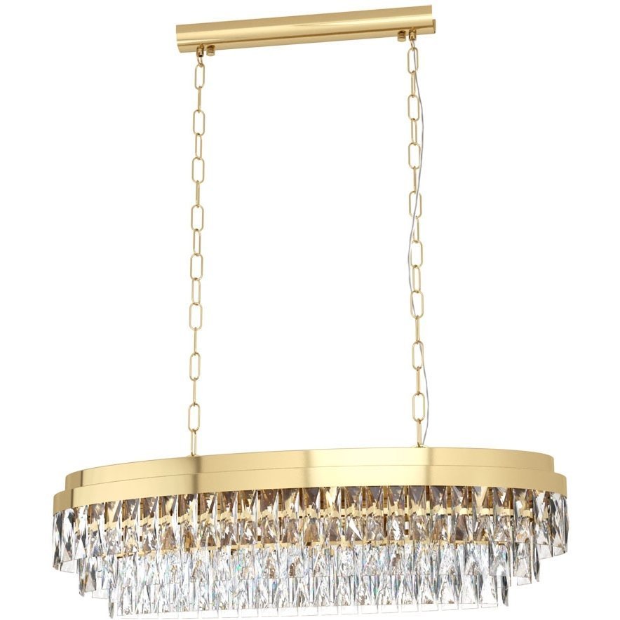 Люстра VALPARAISO GOLD-KRISTALLE (39462), EGLO - Зображення