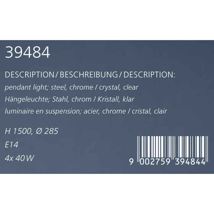 Люстра AGRIGENTO (39484), EGLO - Зображення 39484--.jpg