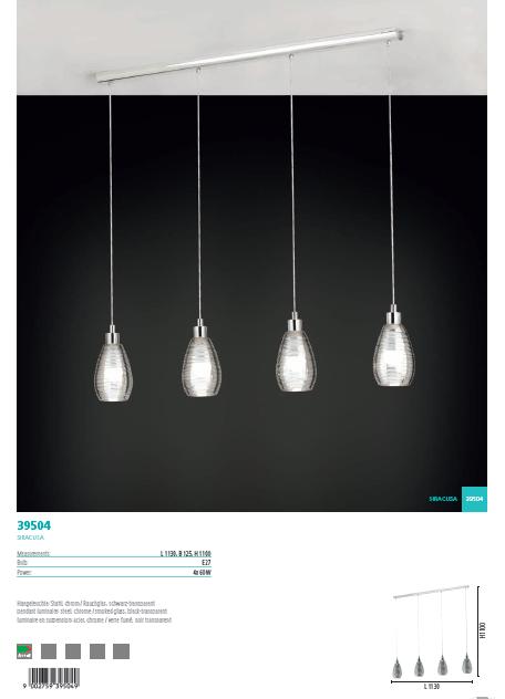 Люстра SIRACUSA (39504), EGLO - Зображення 39504-.jpg