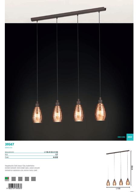 Люстра SIRACUSA (39507), EGLO - Зображення 39507-.jpg