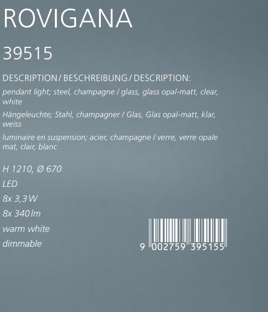 Люстра ROVIGANA LED (39515), EGLO - Зображення 39515--.jpg