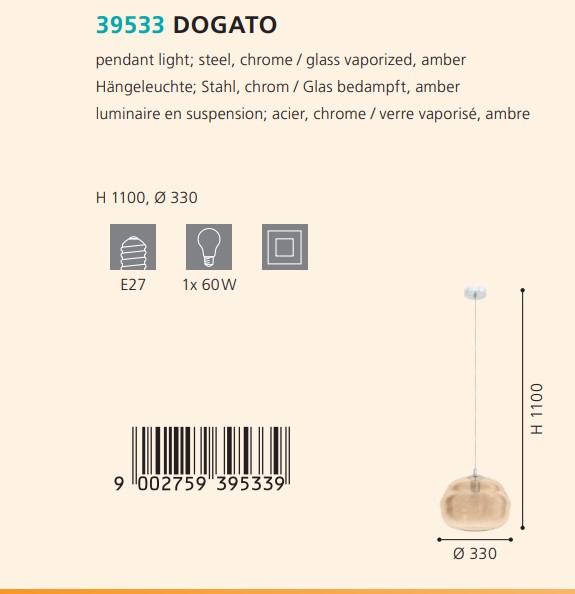 Люстра DOGATO (39533), EGLO - Зображення 39533--.jpg