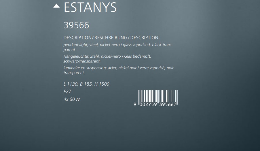 Люстра ESTANYS (39567), EGLO - Зображення 39567--.jpg