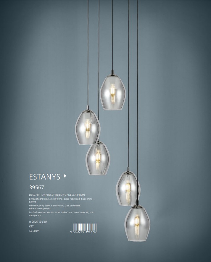 Люстра ESTANYS (39567), EGLO - Зображення 39567-.jpg