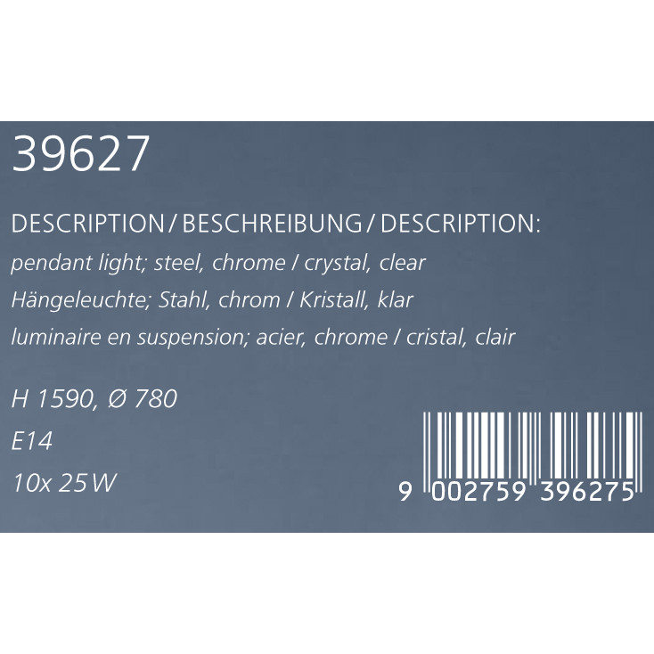 Люстра CALMEILLES 1 (39627), EGLO - Зображення 39627--.jpg