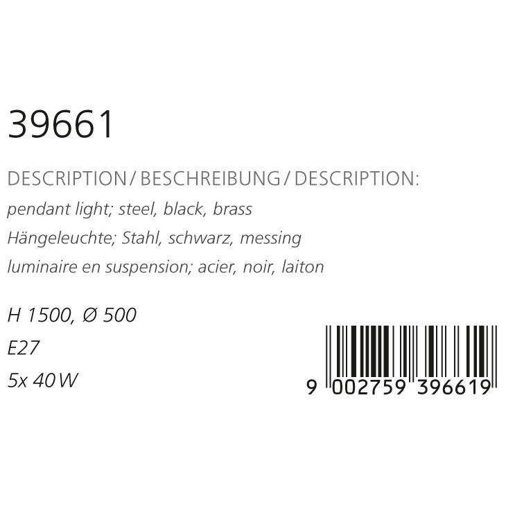 Люстра COUNUZULUS (39661), EGLO - Зображення 39661--.jpg
