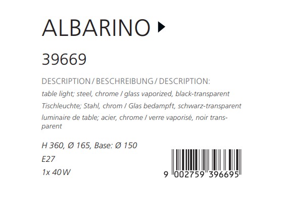 Настільна лампа ALBARINO (39669), EGLO - Зображення 39669--.jpg
