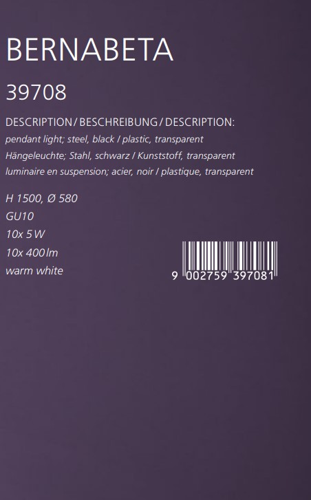 Люстра BERNABETA (39708), EGLO - Зображення 39708--.jpg