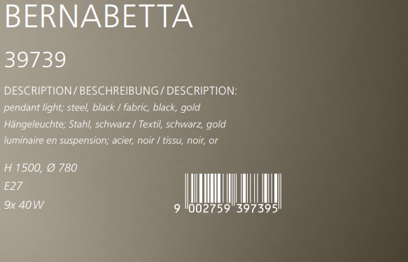 Люстра BERNABETTA (39739), EGLO - Зображення 39739--.jpg