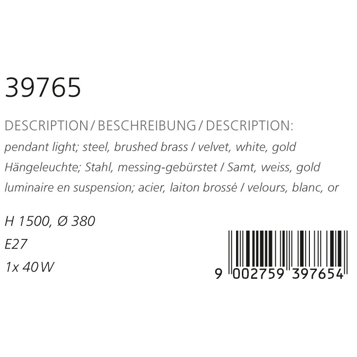 Люстра TAMARESCO (39765), EGLO - Зображення 39765--.jpg