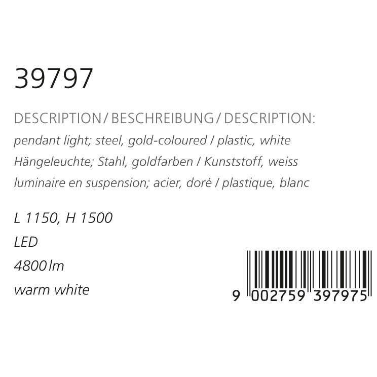 Люстра PUEBLA LED (39797), EGLO - Зображення 39797--.jpg