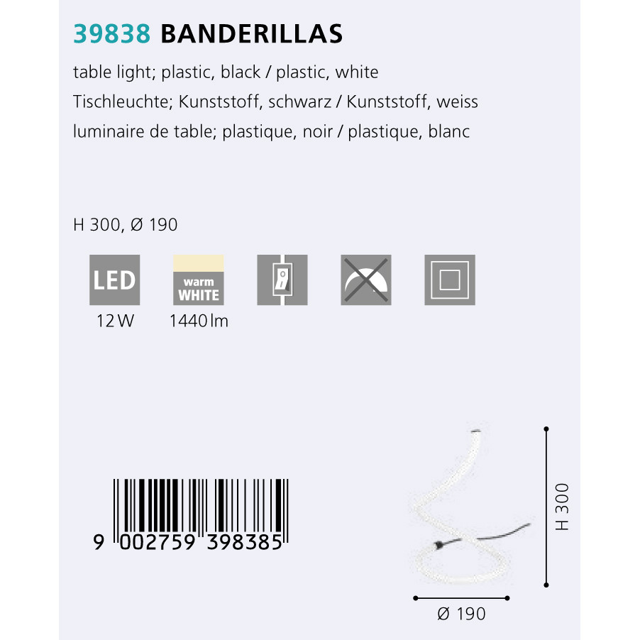 Настільна лампа BANDERILLAS LED (39838), EGLO - Зображення 39838--.jpg