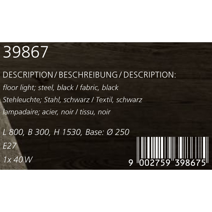 Торшер GRANADILLOS (39867), EGLO - Зображення 39867--.jpg