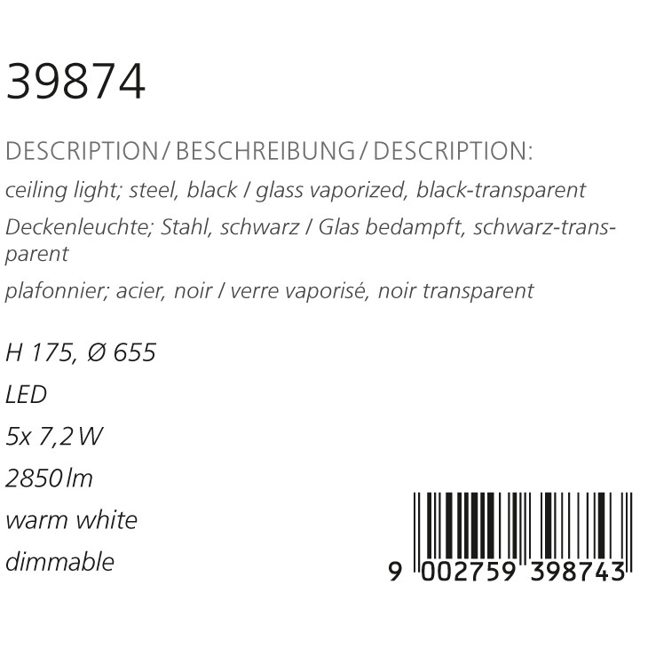 Світильник COPILLOS LED (39874), EGLO - Зображення 39874--.jpg