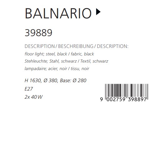 Торшер BALNARIO (39889), EGLO - Зображення 39889--.jpg