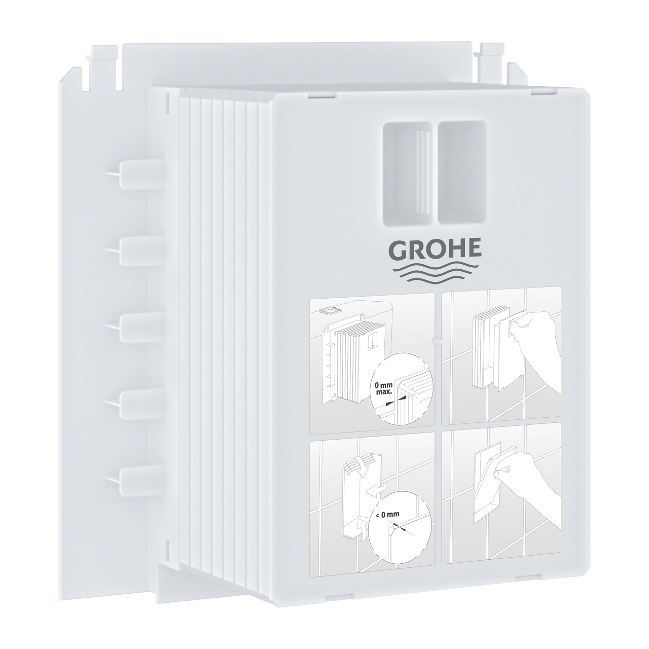 Короб для кнопки зливу (40911000), Grohe - Зображення